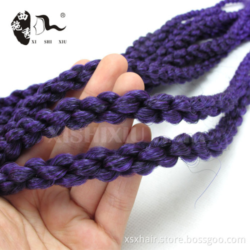 3D Cubic Twist Crochet Braids synthetic ombre marley Braid Hair Extensions